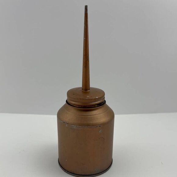 Vintage Copper Tone Oiler Oil Can - Picture 1 of 3